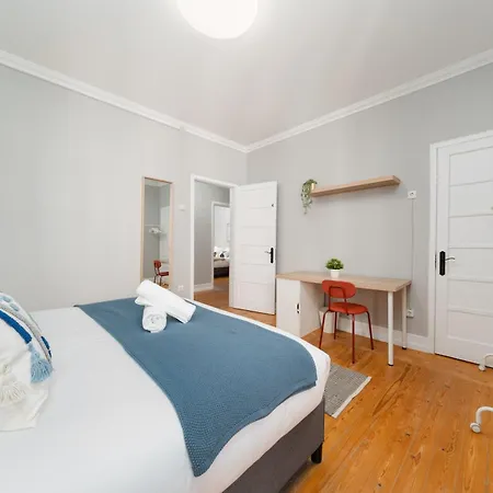 Vendégház Entrecampos 3 L Comfort Stay, Fast Wifi, Steps To Metro, Near Campo Grande Park